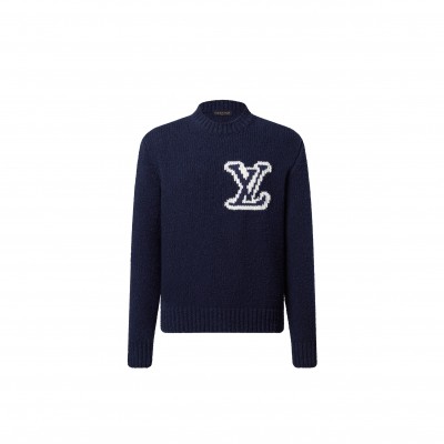 LOUIS VUITTON LV INTARSIA CREWNECK 1AJAYX